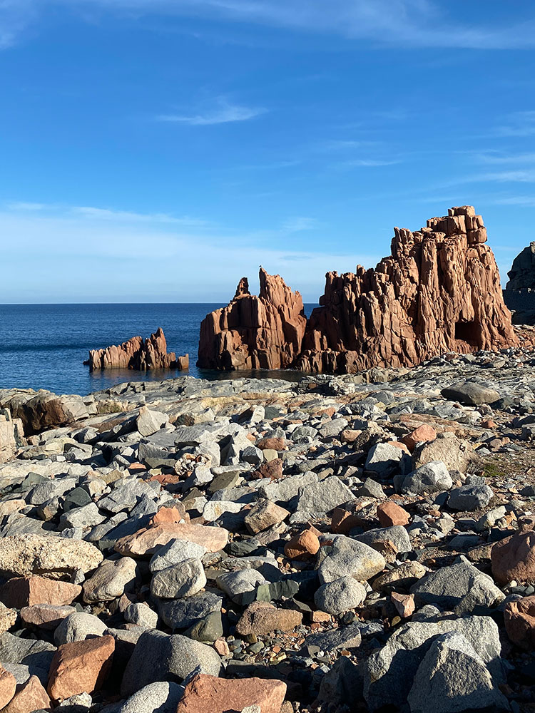 Arbatax la cattedrale del mare di rocce rosse