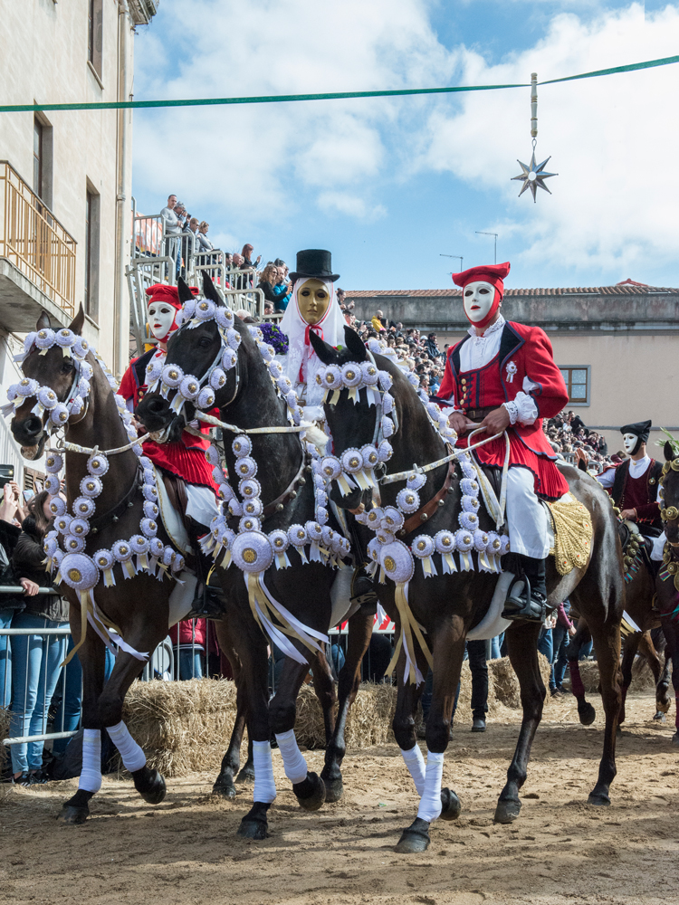 Sartiglia sfilata